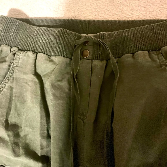 - Linen and cotton joggers, Aerie, size 2 regular, distressed look. New! - Picture 13 of 13